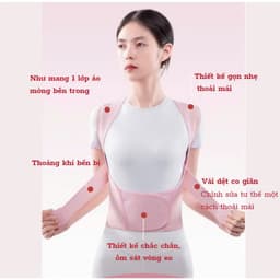 Đai Chống Gù Lưng (Nam&Nữ) - Chống Gù Lưng, Cong Vẹo Cột Sống, Thoái Hóa, Thoát Vị Đĩa Đệm----- 3