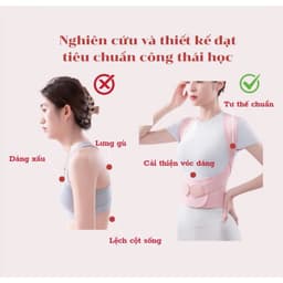 Đai Chống Gù Lưng (Nam&Nữ) - Chống Gù Lưng, Cong Vẹo Cột Sống, Thoái Hóa, Thoát Vị Đĩa Đệm----- 5