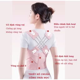Đai Chống Gù Lưng (Nam&Nữ) - Chống Gù Lưng, Cong Vẹo Cột Sống, Thoái Hóa, Thoát Vị Đĩa Đệm----- 2