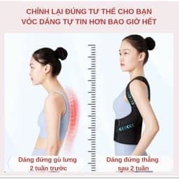 Đai Chống Gù Lưng (Nam&Nữ) - Chống Gù Lưng, Cong Vẹo Cột Sống, Thoái Hóa, Thoát Vị Đĩa Đệm----- 4