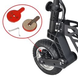 Má phanh đĩa xe đạp thể thao (1 CẶP), Cặp má phanh đĩa ma sát tốt chống mài mòn MPD 4