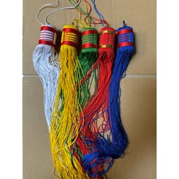 FREESIP dây đồng tâm, dây cù treo đèn lồng kết tua rua siêu to dài 40cm. cù tầu tua rua treo hàng đẹp giá rẻ 3