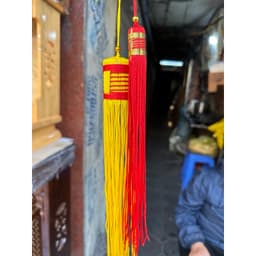 FREESIP dây đồng tâm, dây cù treo đèn lồng kết tua rua siêu to dài 40cm. cù tầu tua rua treo hàng đẹp giá rẻ 2