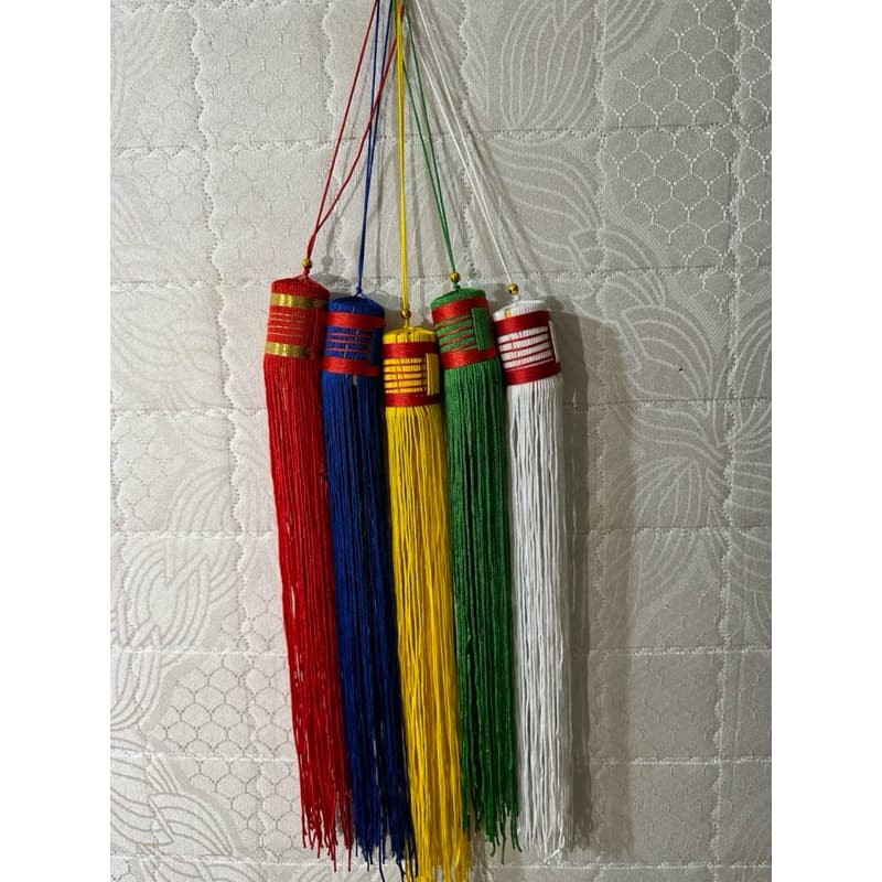FREESIP dây đồng tâm, dây cù treo đèn lồng kết tua rua siêu to dài 40cm. cù tầu tua rua treo hàng đẹp giá rẻ