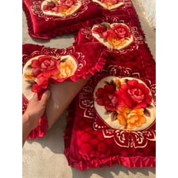 Thảm ghế mùa đông. thảm ghế béo cao cấp loại phồng , chất êm và dầy mặt đệm ghế chất nhung mềm mại kích thước 1m7 , 1m8 3