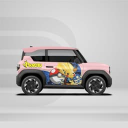 [HỎA TỐC] Sticker Tem Dán Decal Xe VF3 Mẫu Pikachu In Theo Yêu Cầu IB Shop Temxe.Net 4