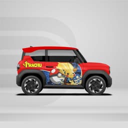 [HỎA TỐC] Sticker Tem Dán Decal Xe VF3 Mẫu Pikachu In Theo Yêu Cầu IB Shop Temxe.Net 2