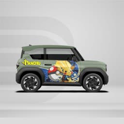 [HỎA TỐC] Sticker Tem Dán Decal Xe VF3 Mẫu Pikachu In Theo Yêu Cầu IB Shop Temxe.Net 5