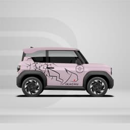 [HỎA TỐC] Decal dán xe VF3 - Bộ tem đường kẻ đẹp mắt cho xe với 2 bên Decal. Temxe.Net 5