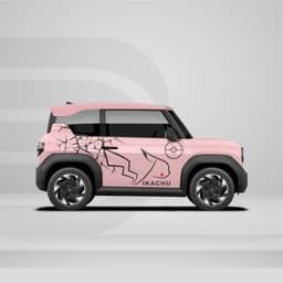 [HỎA TỐC] Decal dán xe VF3 - Bộ tem đường kẻ đẹp mắt cho xe với 2 bên Decal. Temxe.Net 3