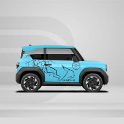 [HỎA TỐC] Decal dán xe VF3 - Bộ tem đường kẻ đẹp mắt cho xe với 2 bên Decal. Temxe.Net 2