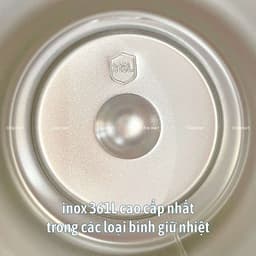 VINBEO Ly giữ nhiệt ShinChan 1200ml inox 316L bình giữ nhiệt cao cấp có quai xách ống hút dễ thương LY001 3