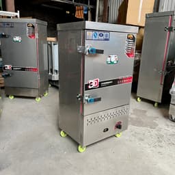Tủ hấp 12 khay đa năng: chín giò chả, xúc xích, nấu và hấp cơm hiệu quả. 5