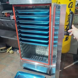 "Tủ hấp công nghiệp cho cơm, giò chả, xúc xích, xôi, bánh và gà ủ muối - giải pháp hoàn hảo cho bếp!" 6