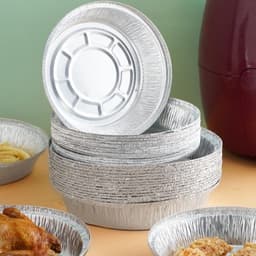 Khay giấy bạc lót nồi chiên không dầu, khuôn giấy bạc, giấy bạc nướng size 22 3