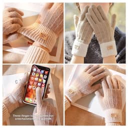 (Combo) Găng tay nữ GOLOVE NLD chất len mền mịn giữ ấm đôi tay mùa Thu Đông (MAT0016GDQT) 6
