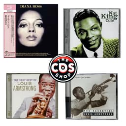 Album nhạc Jazz Diana Ross, Nat King Cole,... chính hãng (băng nhạc, đĩa CD gốc) 1