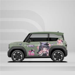 [HỎA TỐC] Sticker Tem Dán Decal Xe VF3 2 Bên Hoạt Hình In Theo Yêu Cầu IB Shop Temxe.Net 6