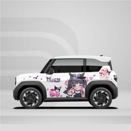 [HỎA TỐC] Sticker Tem Dán Decal Xe VF3 2 Bên Hoạt Hình In Theo Yêu Cầu IB Shop Temxe.Net 2