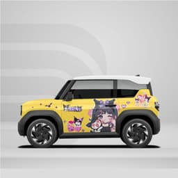 [HỎA TỐC] Sticker Tem Dán Decal Xe VF3 2 Bên Hoạt Hình In Theo Yêu Cầu IB Shop Temxe.Net 1