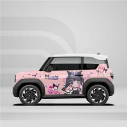 [HỎA TỐC] Sticker Tem Dán Decal Xe VF3 2 Bên Hoạt Hình In Theo Yêu Cầu IB Shop Temxe.Net 3
