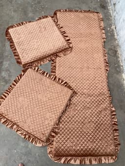 Thảm ghế mùa đông bộ một dài hai ngắn mới nhất bộ 1m7 ngang 55cm, hai ghế rời 55x55cm 8
