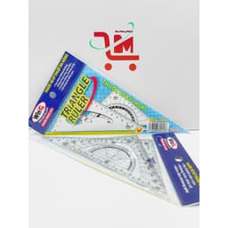 Combo 2 Túi (4 Cây) Thước Nhựa Dẻo Eke Loại Lớn NO.6 WinQ/Thước Vẽ Đường Thẳng Song Song Cách Đều, Đường Cong, Đo Góc 5