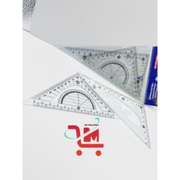 Combo 2 Túi (4 Cây) Thước Nhựa Dẻo Eke Loại Lớn NO.6 WinQ/Thước Vẽ Đường Thẳng Song Song Cách Đều, Đường Cong, Đo Góc 2