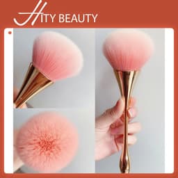 Cọ trang điểm thân mảnh cao cấp tán nền phủ phấn đánh má hồng - Hity Beauty 1