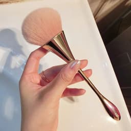 Cọ trang điểm thân mảnh cao cấp tán nền phủ phấn đánh má hồng - Hity Beauty 6