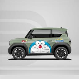 [HỎA TỐC] Sticker Tem Dán Decal Xe VF3 Hình Doremon In Hình Theo Yêu Cầu IB Shop Temxe.Net 3