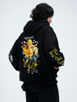 Áo Hoodie Kimetsu No Yaiba : Agatsuma Zenitsu Gigantic Nỉ bông cho Nam/ Nữ by The Runaway 11