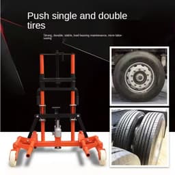 Xe hỗ trợ nâng và di chuyển lốp xe tải. LƯU Ý SẢN PHẨM GỒM 2 KIỆN TÁCH RỜI YÊU CÂU ĐẶT 2 ĐƠN GIÁ GỐC 7TR 8