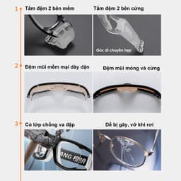 Gọng kính thể thao ANDU Chịu Lực Dùng Cho Bóng Đá, Bóng Rổ, Bóng Chuyền Lắp Được Kính Cận 6