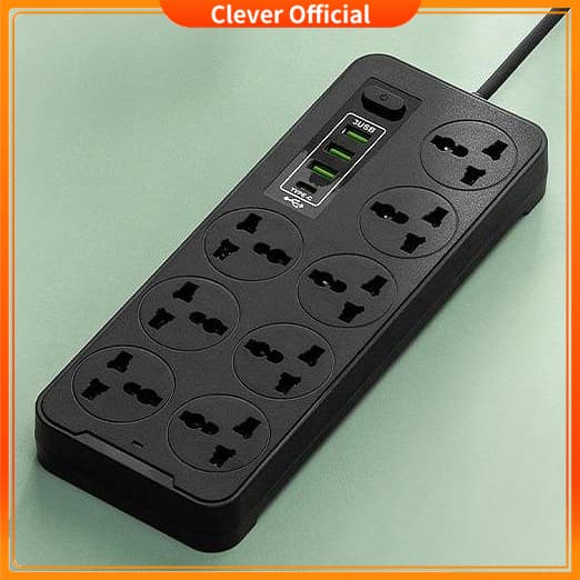 Ổ cắm điện đa năng thông minh tích hợp cổng usb thích hợp mọi thiết bị điện dây dài 2.8m