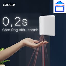 HappyHomeHn1 -A801 - [CHÍNH HÃNG] Máy Sấy Tay dùng điện AC220v Caesar A801 6
