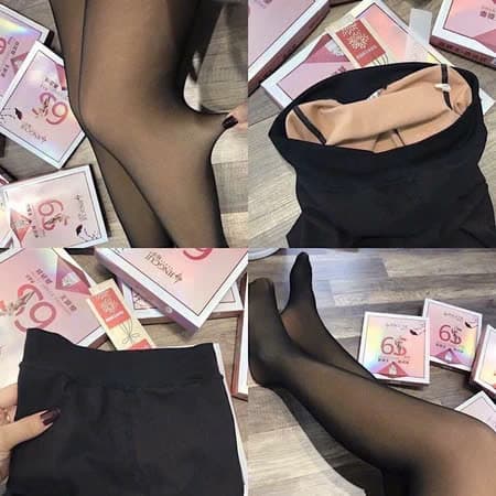 Quần Tất 3D 6S Đánh Lừa Thị Giác Siêu Co Giãn Che Khuyết Điểm Siêu Tốt ,