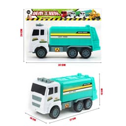 Đồ chơi xe ô tô vệ sinh môi trường chở rác chạy bánh đà nhựa ABS an toàn cho bé 3