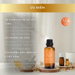 Tinh Dầu Máy Xông Mizuki 100 ML Khuếch Tán, Làm Nến Thơm Nhập Khẩu Chứng nhận IFRA 3