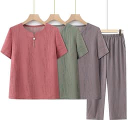 Top ️ Bộ quần áo trung niên Nữ QE456 Women 1