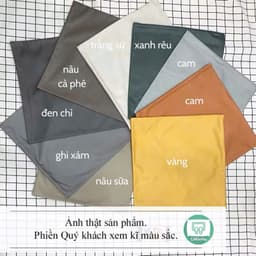 Gối tựa lưng phong cách Châu Âu chất liệu Simili đơn sắc sang trọng giả da Limiho Shop 8