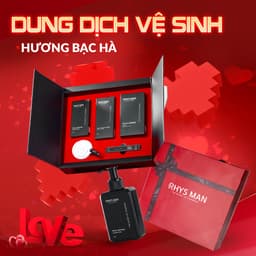 Quà tặng Valentine - Sữa tắm gội 3in1 350ml & Dung dịch vệ sinh 120ml & Sữa rửa mặt 100ml & Nước hoa nam 10ml Rhys Man 6