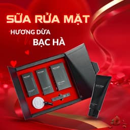Quà tặng Valentine - Sữa tắm gội 3in1 350ml & Dung dịch vệ sinh 120ml & Sữa rửa mặt 100ml & Nước hoa nam 10ml Rhys Man 8