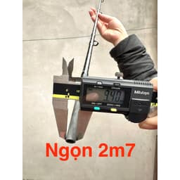 "Ngọn Lẻ, Đọt Lẻ Cần Wutu Fishing - K3 Carbon Xoắn Siêu Dày, Siêu Khỏe" 8