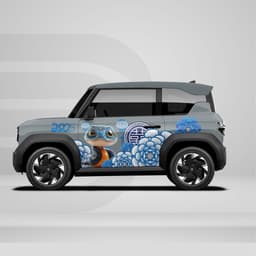 [HỎA TỐC] Sticker Tem Dán Decal Xe VF3 Mẫu Rắn Ất Tỵ In Hình Theo Yêu Cầu IB Shop Temxe.Net 8