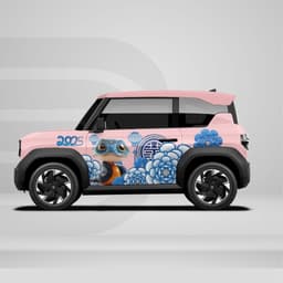 [HỎA TỐC] Sticker Tem Dán Decal Xe VF3 Mẫu Rắn Ất Tỵ In Hình Theo Yêu Cầu IB Shop Temxe.Net 4