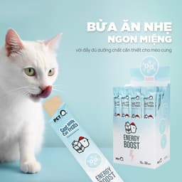 Súp thưởng cho mèo PetQ, Súp thưởng sữa dê cao cấp, Vitamin, Dầu cá, Cỏ mèo, Ngon miệng, Dinh dưỡng, Mọi tuổi mèo, 15g 7