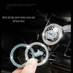 Đính đá Nút Start/Stop cho các hãng xe ô tô - Đính đá Sang trọng ô tô -Trang trí nút khởi động 9
