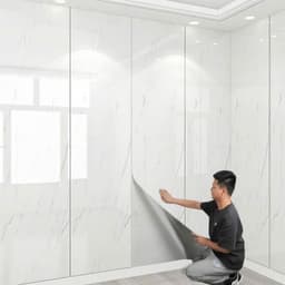 Cuộn Xốp PVC ( 1m2 x 3m ) vân đá hoa cương sẵn keo tự dính, siêu đẹp chống thấm nước, phủ bóng 6