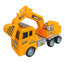 Đồ chơi xe máy xúc công trình bánh đà cho bé nhựa ABS cao cấp bền đẹp 2